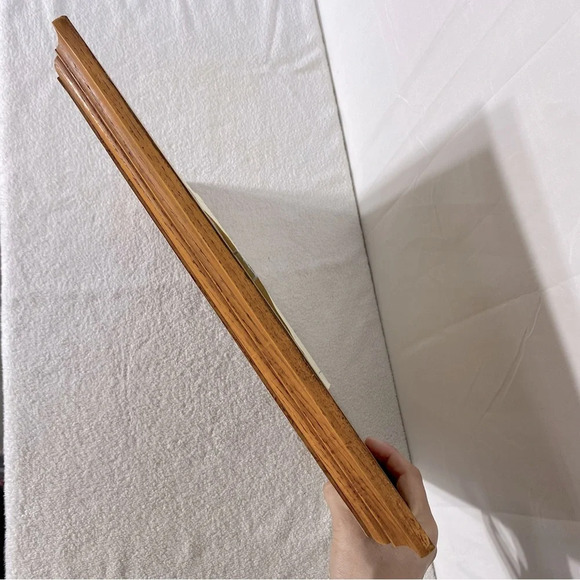 Vintage  Creative Carvings Kim Murray Horse Landscape Carving Wood Wall Art - Picture 10 of 15